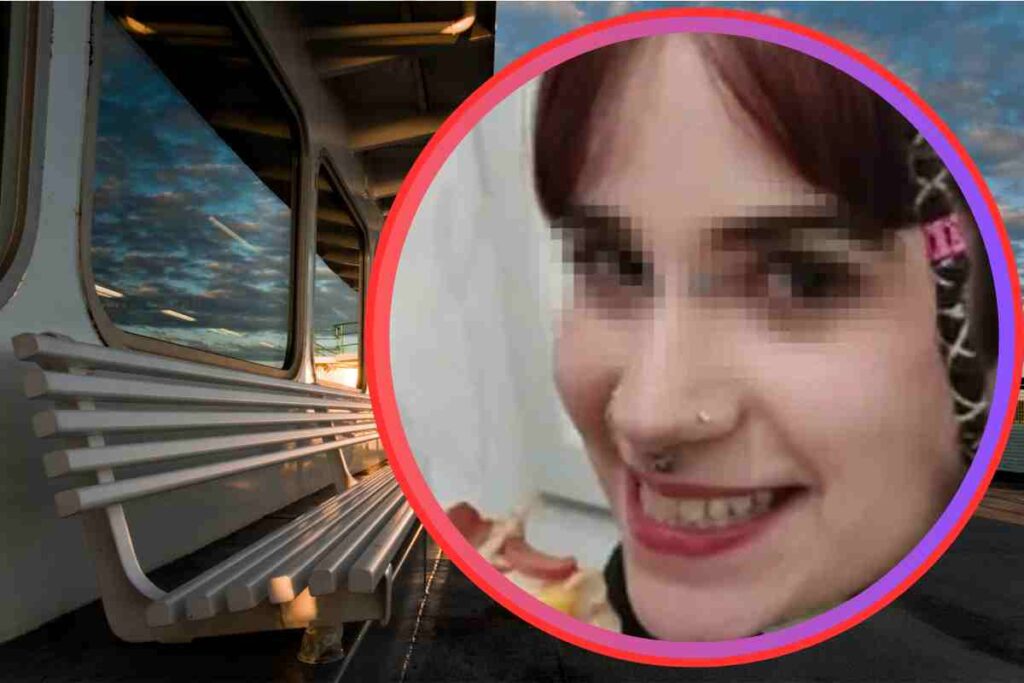 nel tondo aurora, ragazza morta sul traghetto