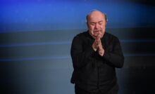 Lino Banfi sul palco