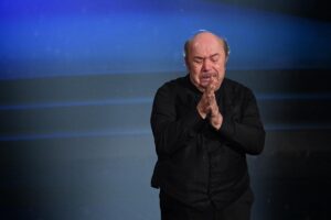Lino Banfi sul palco